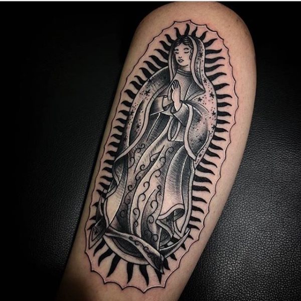 tatuagem virgem maria 358