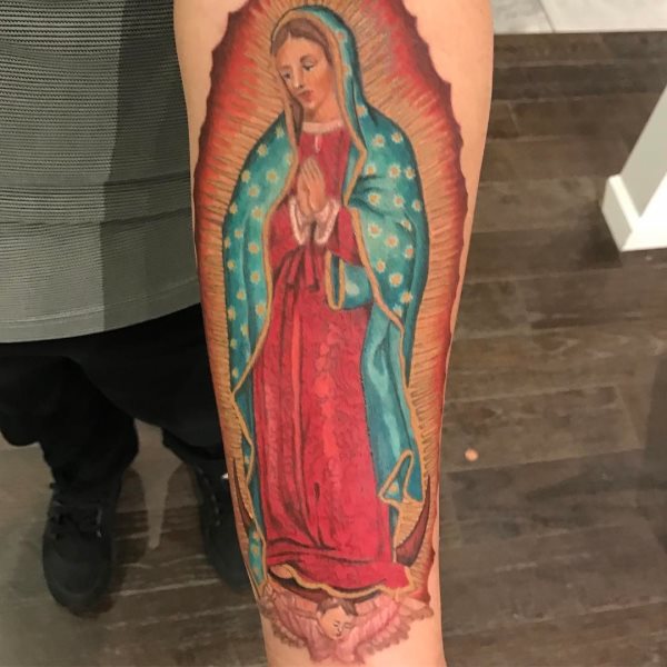 tatuagem virgem maria 362
