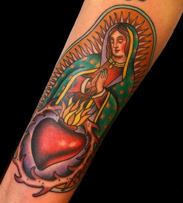 tatuagem virgem maria 372