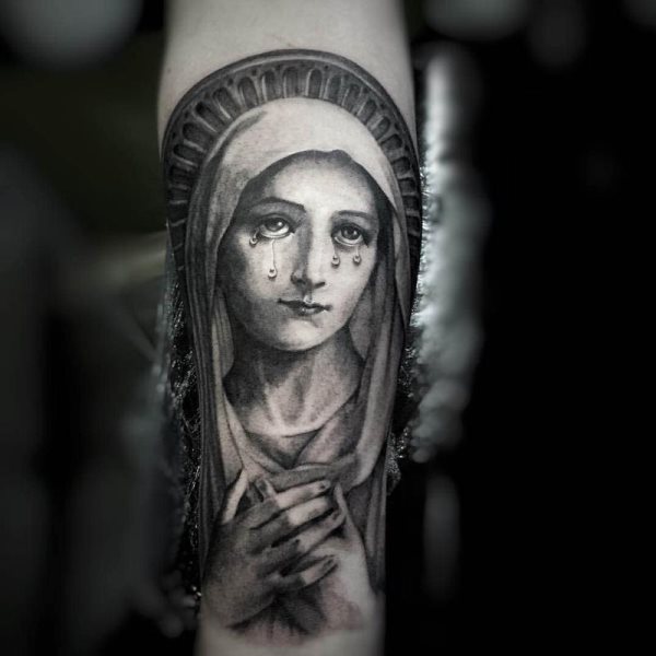tatuagem virgem maria 382