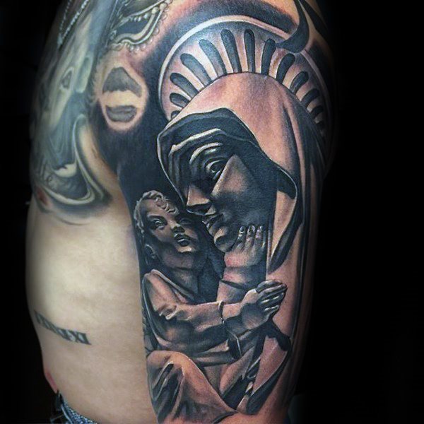 tatuagem virgem maria 392