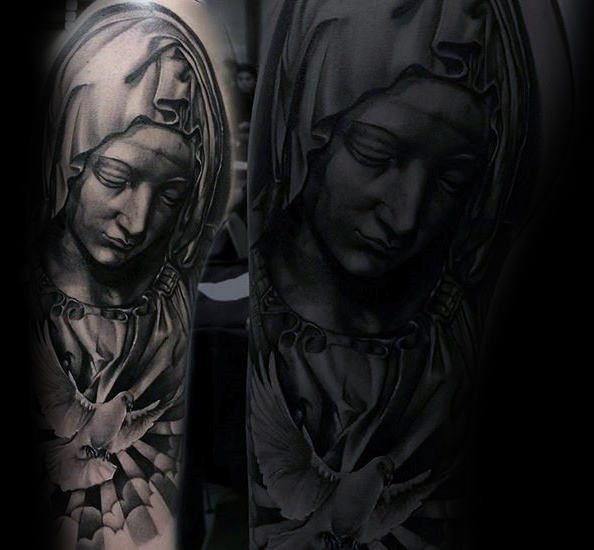 tatuagem virgem maria 54