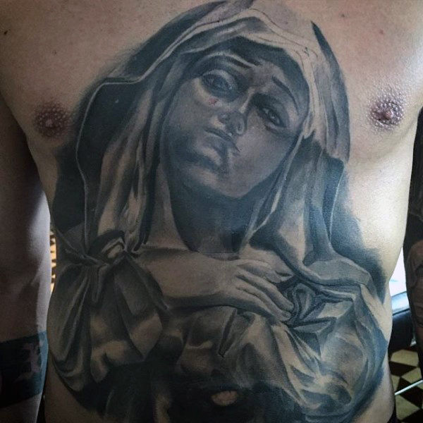 tatuagem virgem maria 72