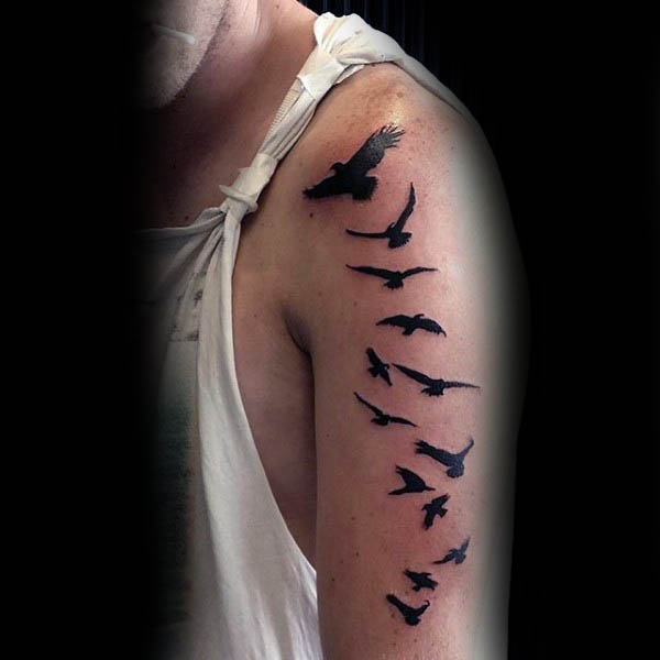tatuagem de silhueta 199