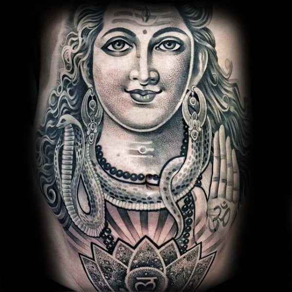 tatuagem deus shiva 49