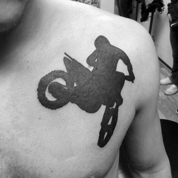 tatuagem motocross 180