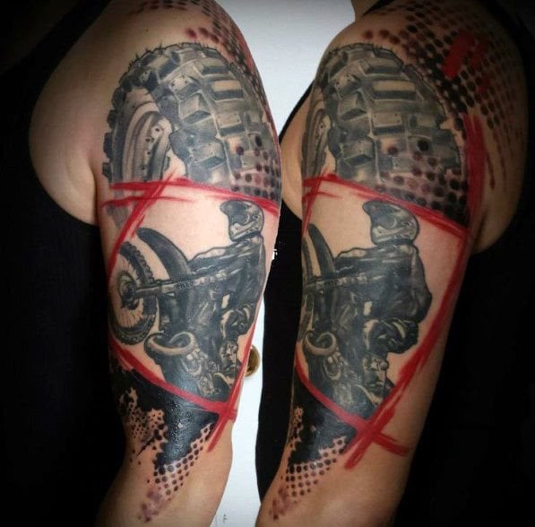 tatuagem motocross 72