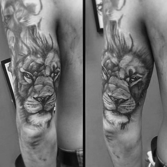 tatuagem parte posterior braco 37