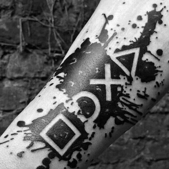 tatuagem playstation 44