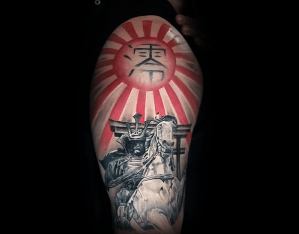 tatuagem sol nascente japones 31