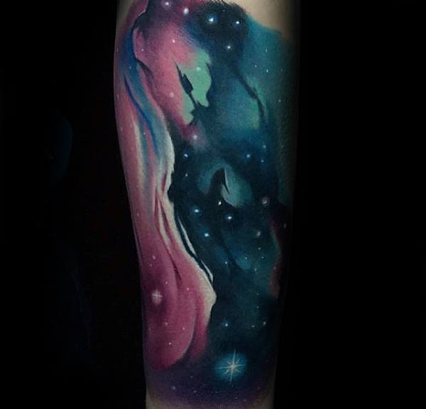 tatuagem astronomia 45