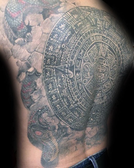tatuagem calendario maia 32