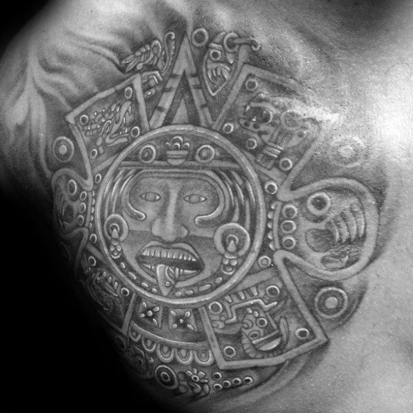 tatuagem calendario maia 48
