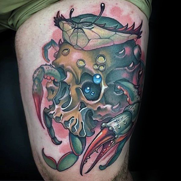 tatuagem caranguejo 06