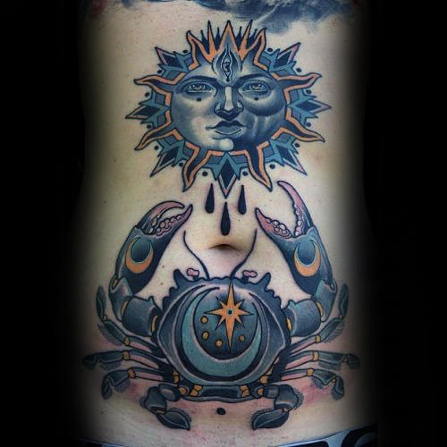 tatuagem caranguejo 114