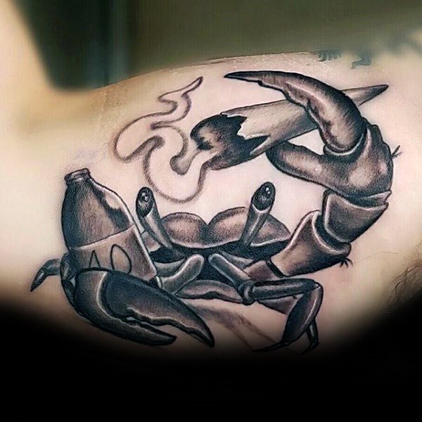 tatuagem caranguejo 16