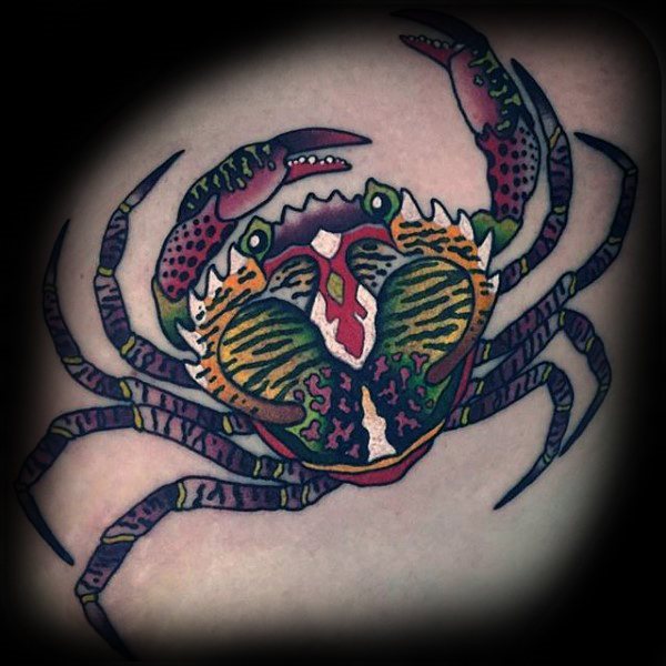 tatuagem caranguejo 28