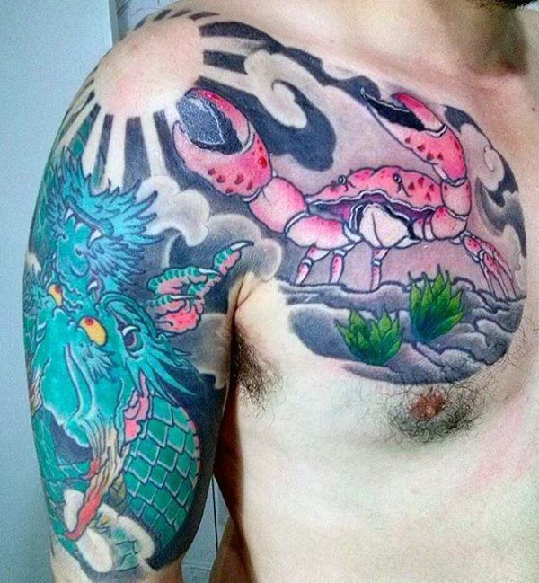 tatuagem caranguejo 54