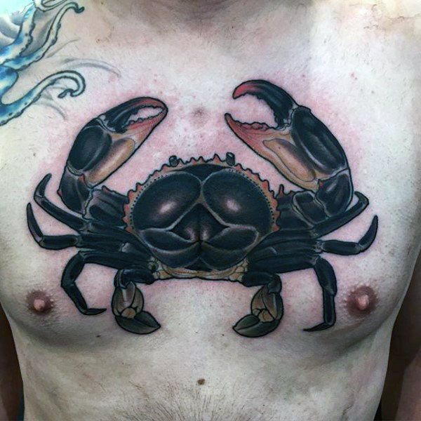 80 tatuagens de caranguejos, lagostas e outros crustáceos (com o seu significado)