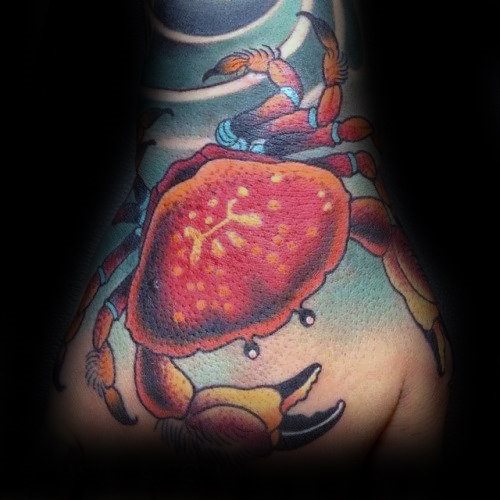 tatuagem caranguejo 84