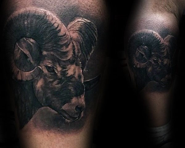 87 Tatuagens de carneiros (com o significado)