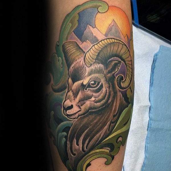 tatuagem carneiro 80