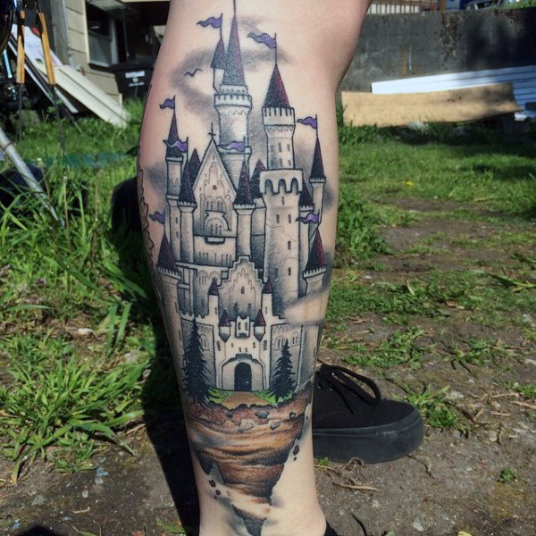tatuagem castelo 112