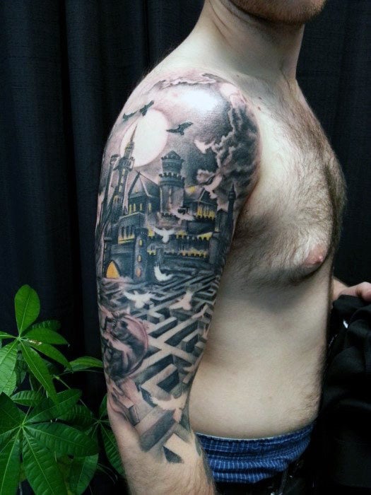 tatuagem castelo 12