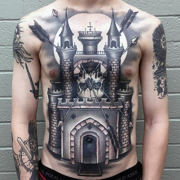 tatuagem castelo 134