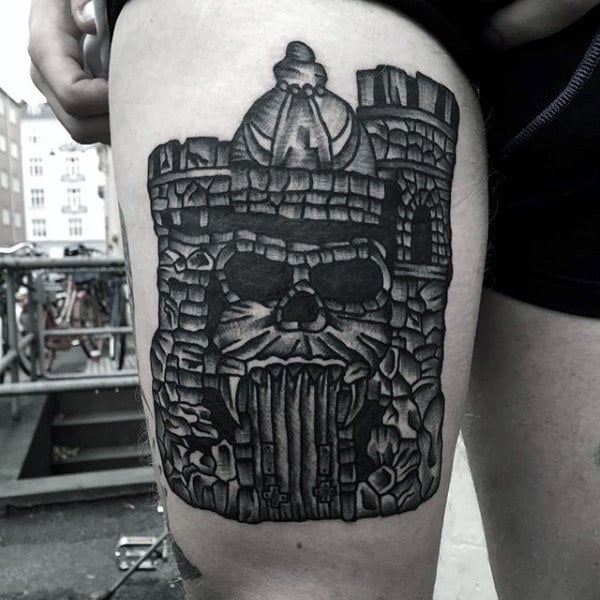 tatuagem castelo 14