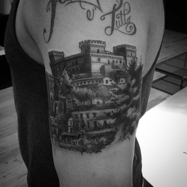 tatuagem castelo 26