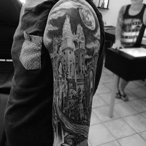 tatuagem castelo 30