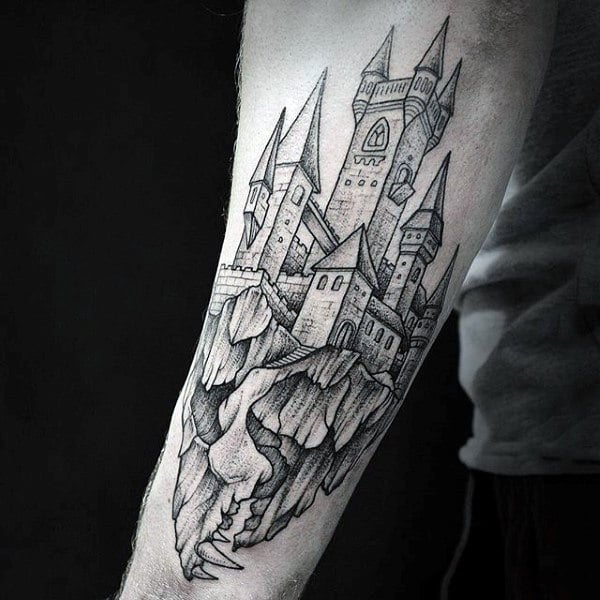 tatuagem castelo 34