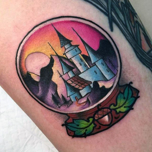 tatuagem castelo 54