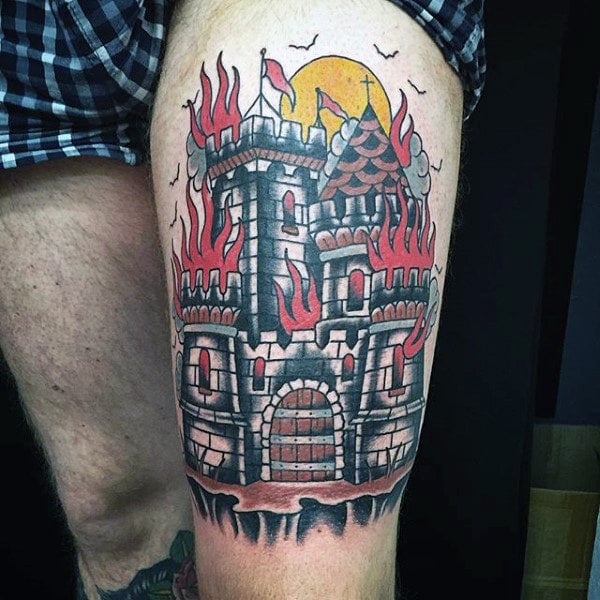 tatuagem castelo 60