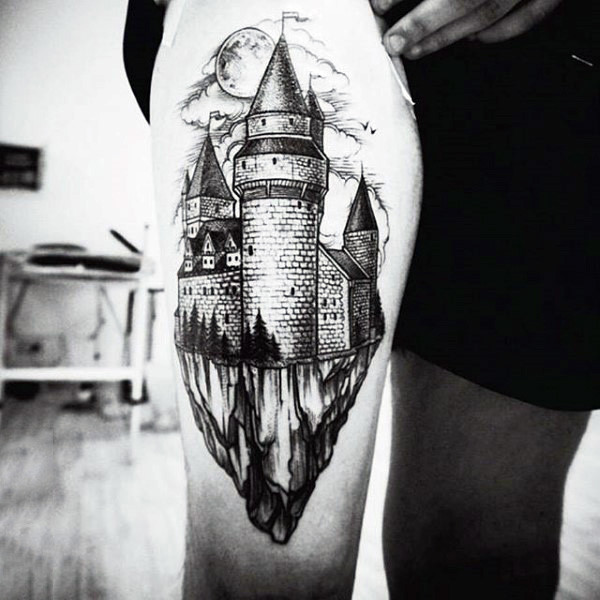 tatuagem castelo 62
