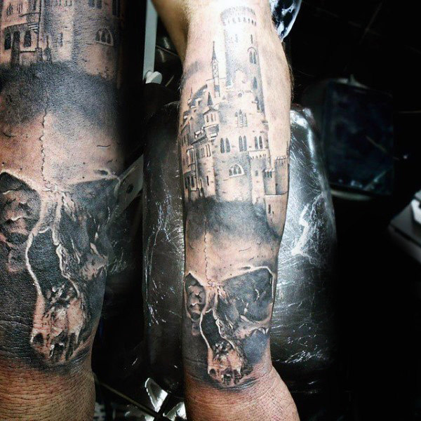tatuagem castelo 76
