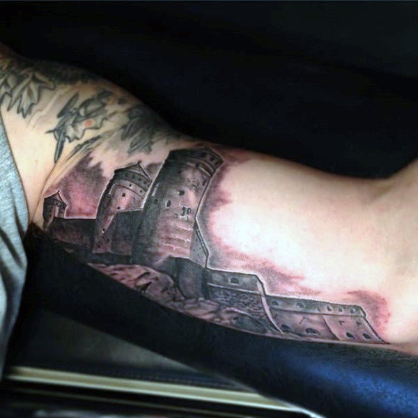 tatuagem castelo 84