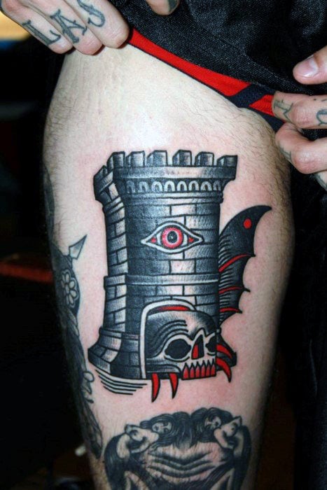 tatuagem castelo 98