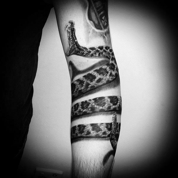 tatuagem cobra cascavel 10
