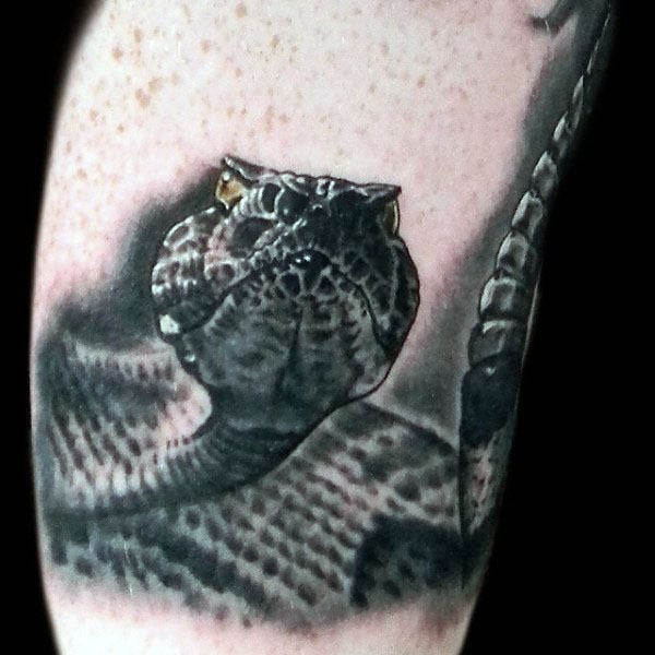 tatuagem cobra cascavel 114