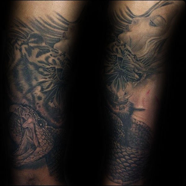 tatuagem cobra cascavel 18