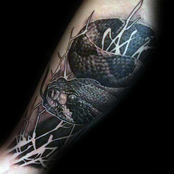 tatuagem cobra cascavel 42