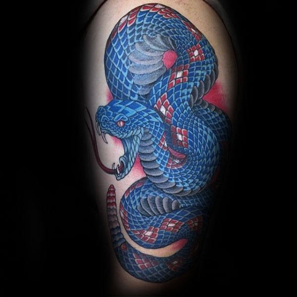 60 Tatuagens da cobra cascavel o significado)