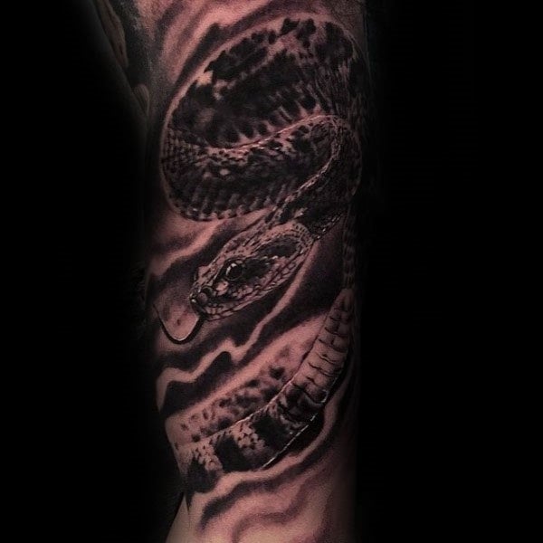 tatuagem cobra cascavel 76