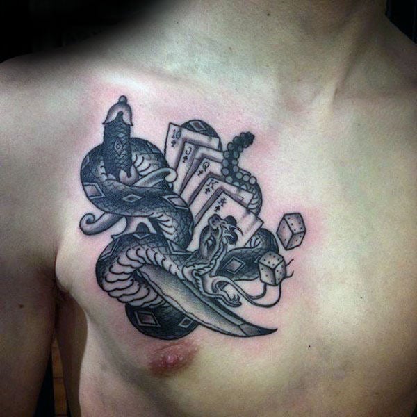 tatuagem cobra cascavel 92