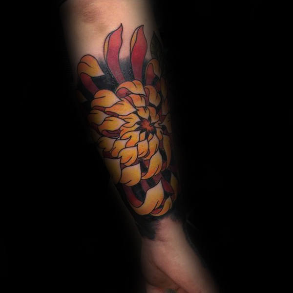 tatuagem crisantemo 10