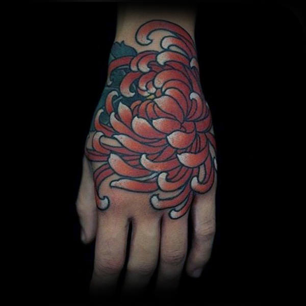 tatuagem crisantemo 126