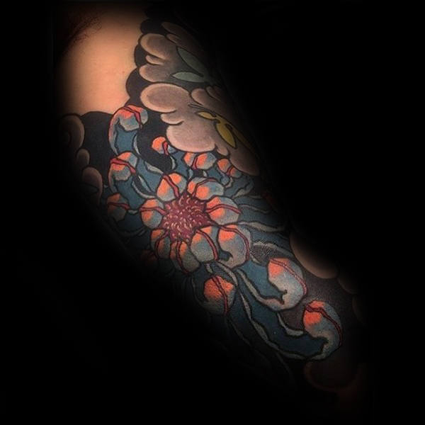 tatuagem crisantemo 128