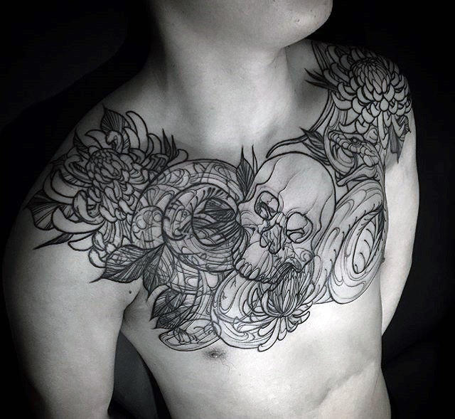 tatuagem crisantemo 138